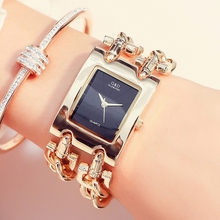 Часы наручные женские кварцевые со стальными полосками, брендовые Роскошные с золотистым браслетом с кристаллами, подарок для женщин 2024 - купить недорого