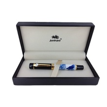 JINHAO 650 Noble Blue and White Ceramics Ballpoint Pen with 0.7mm Refill Roller Ball Pens with Original Box Free Shipping 2024 - buy cheap