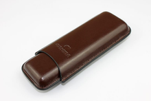 High Quality Genuine leather Cigarette Case Home Outdoor Travel Trendy Portable Cigar Moisturizing Box Brown Cigar Holder LFB445 2024 - buy cheap