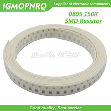 Resistor de chip 300 ohm, 0805 peças, 1/8w 150r ohms 0805-150r 2024 - compre barato