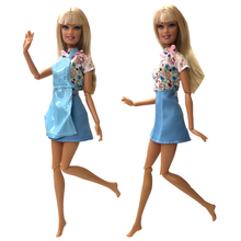 NK-vestido de muñeca hecho a mano para Barbie, vestido de moda para fiesta, el mejor regalo para niñas, 059D 2024 - compra barato