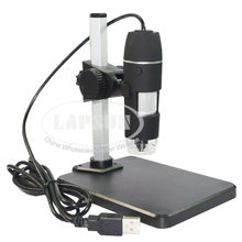 Lupa de la cámara del microscopio Digital ajustable del USB del ordenador 1000X con 8 iluminador de la luz del LED y soporte para el regalo de los niños 2024 - compra barato
