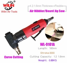 Wilin-herramientas neumáticas de corte, herramienta de corte de hoja de Metal, tijeras de aire, máquina de corte de cuchillo curvo, 18 calibres, 1,2mm 2024 - compra barato