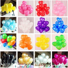 5pcs 10inch 2.2g Blue Pearl Latex Balloon Heart Air Ball Inflatable Wedding Balloons Children Birthday Party Decoration Balloon 2024 - buy cheap