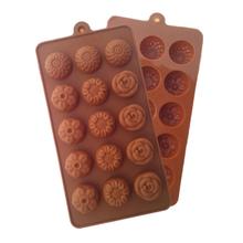 New Arrival Flower Cake Mold Fondant Cake Molds Soap Chocolate Mold For The Kitchen Baking Cake Tools D544 2024 - buy cheap