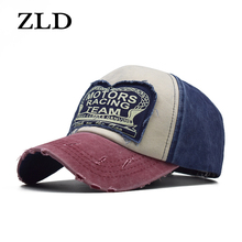 ZLD-gorra de béisbol de algodón para hombres y mujeres, sombrero de béisbol de algodón, gorra de Hip Hop montada en sombreros para hombres y mujeres, Multicolor, nueva moda 2024 - compra barato