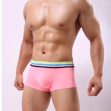 New Men Underwear Boxers Shorts Sexy Men's Boxer Trunks hombre Underpants Male Lingerie Bulge Pouch Panties Cotton Comfortable 2024 - buy cheap