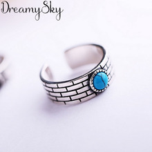 2019 Fashion Blue Rings For Girls Christmas Gifts Adjustable Ring Luxury  Jewelry Wholesale 2024 - buy cheap