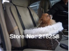 Funda de asiento de coche, cubierta de asiento de transporte para perros de juguete, color marrón, envío gratis por correo de china 2024 - compra barato
