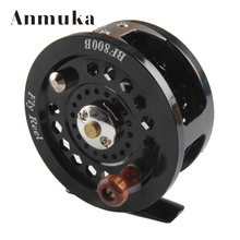 Anmuka Fly Flies Fishing Reels Reel Spool Loop Freshwater Right Left Handed Black 2024 - buy cheap