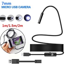 1/1.5/2M 7mm Lens Endoscope HD 480P USB OTG Snake Endoscope Waterproof Inspection Pipe Camera Borescope For Android Phone PC 2024 - buy cheap