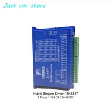 JMC stepper motor driver 2HSS57 Input Voltage Hybrid DC24-48V Match with 57 Series Hybrid Motor Current 1.0-4.2A CNC kit 2024 - buy cheap