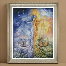 Embroidery Package  Cross Stitch Kits Unopen Luxurious  1 Piece  Sagittarius New  Free shipping  Luxurious 2024 - buy cheap