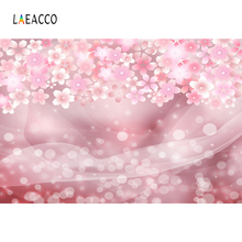 Laeacco Cartoon Flowers Dot Pattern Newborn Baby Portrait Photo Backgrounds Customized Photography Backdrops For Photo Studio 2024 - buy cheap