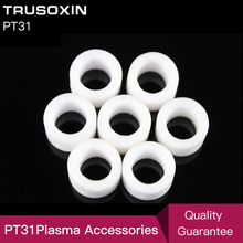 Plasma Cutting Accessories 30 pcs Cutter Consumables Long Gas Ring for Inverter Plasma Cutter PT31 Torch 2024 - buy cheap