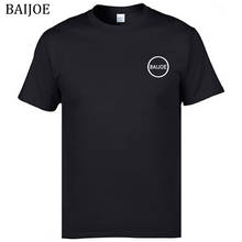 BAIJOE 2018 Brand T-shirts Women Summer Tops Tees logo Print T shirt Men o-neck short sleeve Fashion Tshirts Plus Size S-2XL 2024 - buy cheap