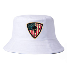 Amendment Punisher Bucket Hats fashion harajuku fisherman hat summer outdoor leisure Fold fishing hat 2024 - buy cheap