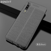 Para Samsung Galaxy A7 2018 funda suave de cuero de silicona para Samsung Galaxy A7 2018 funda para Samsung A7 2018 funda A750 BSNOVT 2024 - compra barato