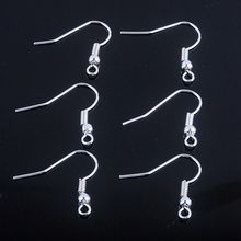 500 Pcs/lot 18x19mm Silver Plated Ear Wire Hooks Lead & Nickel free for diy Dangling Earring 2024 - buy cheap