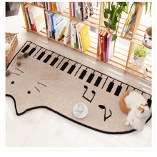 Free Shipping Cartoon Lazy Cat Washable New Thick Blanket Micro Fabric Carpet Bathmat Kitchen Hotel Living Bedroom Anti-Slip Pad 2024 - buy cheap