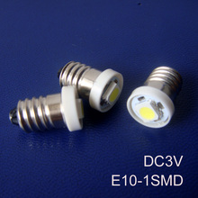 Sinal de luz led, alta qualidade, dc3v, e10, lâmpada led, 3v, lâmpada led de indicação, luz de aviso led de 50 tamanhos, frete grátis 2024 - compre barato