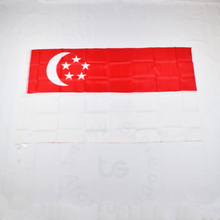 Bandera de Singapur para colgar la bandera nacional, cartel de 90x150cm para reunión, desfile, fiesta, decoración 2024 - compra barato