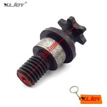 XLJOY T8F 6 diente embrague tambor engranaje piñón delantero piñón de cadena para 2 tiempos 47cc 49cc bolsillo bicicleta Mini Moto niños ATV 2024 - compra barato