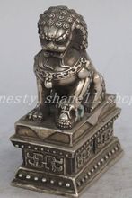 Exquisite A Pair of Chinese classical Kung Fu guard lion statues 2024 - buy cheap