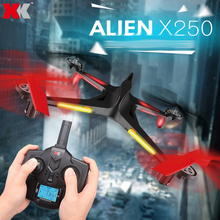 XK Alien X250 2,4G 4CH 6-осевой гироскоп RC Безголовый Квадрокоптер с одной кнопкой возврата высоты удерживающий вертолет Дрон 2024 - купить недорого