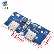 18650 5V 2A Power Bank Charger Module Charging Circuit Board Step Up Boost Power Supply Module 2A Dual USB Output 1A Input 2024 - buy cheap