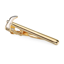 High grade men brand tie clip gold hammer tie clip Fashion Wedding Shirt Tie Pin 2024 - buy cheap