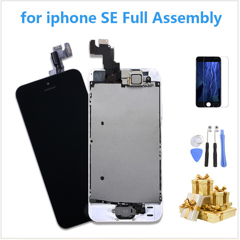aa Quality Oem Lcd Display For Iphone Se Touch Screen Digitizer Assembly A1723 A1662 A1724 Replacement Lcd Home Button Camera Buy Cheap In An Online Store With Delivery Price Comparison Specifications