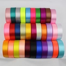 B-166925 , 25MM 32 color can choose 25 Yards Silk Satin Ribbon , Wedding decorative ribbons, gift wrap, DIY handmade materials 2024 - buy cheap