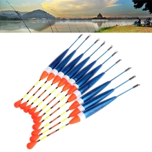 Juego de flotadores de pesca de carpa, palo de boya Bobber para aparejos de pesca Vertical 10 #0,6g, 10 Uds. 2024 - compra barato