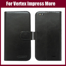 Funda Vertex Impress More, novedad, funda protectora exclusiva de cuero con tapa de alta calidad para Vertex Impress More Cover 2024 - compra barato