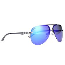 lvvkee luxury Aluminum Polarized sunglasses Men 2018 uv400 high quality Women Rimless sun glasses pilot Mirror 62mm Choose box 2024 - buy cheap