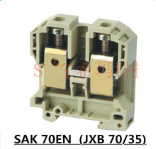 6 unids/lote SAK 70EN conjunto de bloques de terminales combinado Universal Tipo G y T carril de tipo Din bloque JXB 70/35, color gris (STK-70) 2024 - compra barato
