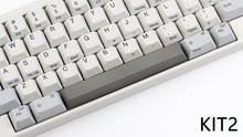 Mechanical keyboard PBT keycap RF electrostatic capacitive keyboard HHKB Topre spacebar cap white green color 2024 - buy cheap