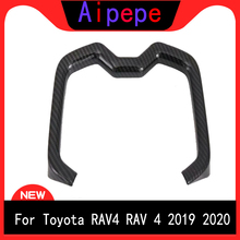 For Toyota RAV4 2019 2020 Car Styling Interior Front Water Cup Holder Cover Trim ABS Plastic Auto Accessories 2024 - buy cheap