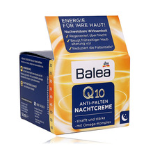 Balea Q10 Anti Wrinkle Regenerating Night Cream with Omega Formula Tighten Strengthen Skin Resistance Elasticity Moisturizing 2024 - buy cheap