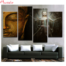 4pcs Diamond Embroidery,buddha,DIY Diamond Painting Cross Stitch birds Full Square Pictures Of Rhinestones Mosaic diamond,Decor 2024 - buy cheap