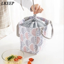 2019 New Portable Lunch Bag Thermal Insulated Lunch Box Tote Cooler Bag Bento Pouch Lunch Container School Food Storage Bags 2024 - buy cheap