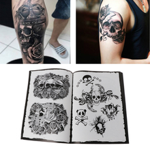 76 Pages Selected Skull Design Sketch Flash Book Tattoo Art Supplies A4 New 2024 - buy cheap