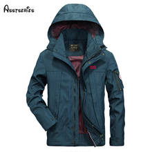 Autumn Jacket Men's Afs Jeep Brand Hooded Jackets Middle-aged Men's Casual Outwear Coat D135 2024 - buy cheap