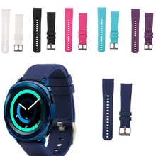 Силиконовый ремешок для часов Garmin Vivoactive 3/Samsung Gear Sport S4 быстросъемный силиконовый ремешок Easyfit 2024 - купить недорого