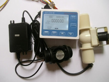 Louchen-exibição de controle de fluxo de água g1 ", lcd, sensor de fluxo, válvula solenoide, adaptador de energia 2024 - compre barato