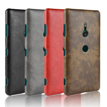 Ultra Slim Cases For Sony Xperia XZ3 Case Litchi Skin Pattern PU Leather and PC Book Cover For Sony Xperia XZ3 Phone Case 2024 - buy cheap