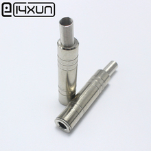 EClyxun-conector de Audio y micrófono, 1 unidad, 6,35mm, 6,5mm, 1/4 pulgadas, enchufe de 2/3 polos, Mono hembra/enchufe de Audio estéreo, Tipo De Soldadura de cable 2024 - compra barato