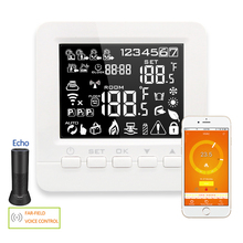 Alexa programable hogar inteligente WiFi termostato suelo eléctrico calefacción temperatura unidades de calefacción 16A controlador para suelo cálido 2024 - compra barato
