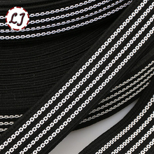 Wholesale 20mm 25mm high quality black white non-slip elastic band for Ski suit pregnant elastic tape home DIY sew accessories 2024 - buy cheap